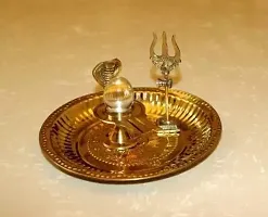 YELLOW CHAPA PLATE + HEAVY JALHERI + TRISHUL+ CRYSTAL PINDISHOP-thumb1