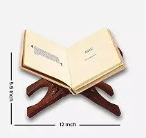 Book Stand Cover Case Wooden Rehal Holy Quran Bible Gita Office Home Decor , 10 inch-thumb1