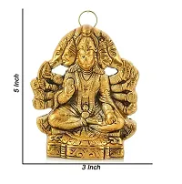 Panchmukhi Hanuman ji Murti/Bajrangbali Idol for Wall Hanging and Gifts Decorative Showpiece-thumb1