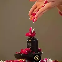 Handcrafted Tilak Black Shivling Idol-thumb3