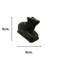 Pure Black Marble Stone Nandi Pindi Idol-thumb2