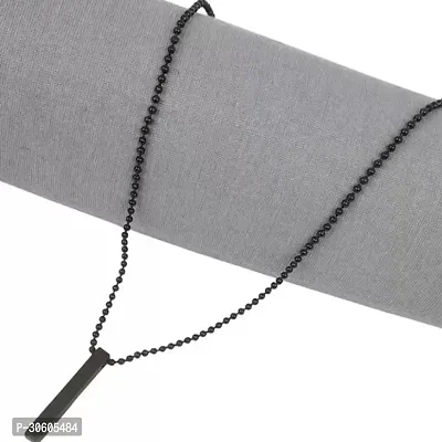 Fashionable Bar Pendant With Chain For Men-thumb0