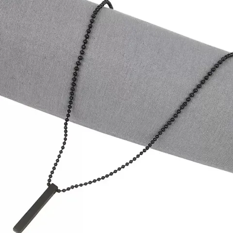 Fashionable Bar Pendant With Chain For Men