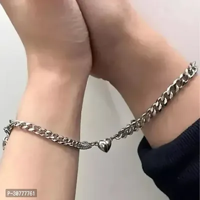 Elegant Stainless Steel Bracelet For Unisex-thumb0