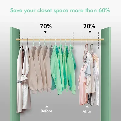 Space Saving Clothes Hangers Multifunctional Smart Closet