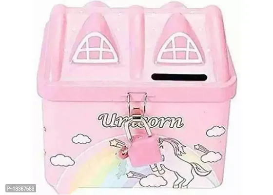 Unicorn Coin Piggy Bank and Unicorn Pouch Coin Bank