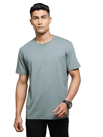 Classic Solid T-Shirt for Men