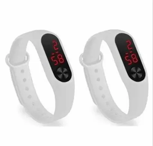 APPLE A NEW CUT LED WATCH ITS NEW GENERATION FOR GIRL AND BOY Digital Watch - For Boys Girls Digital Watch - For Boys Girls Watches Pack Of3