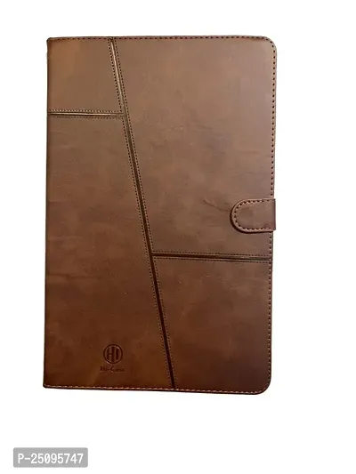 LENOVO TAB V7 brown Flip Cover