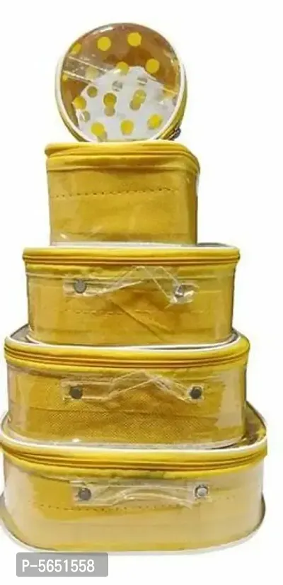 Yellow dot 5 kit vanity box