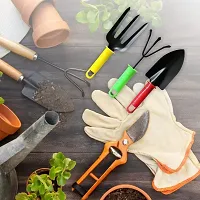 Garden Scissors,Hand Cultivator,Small Trowel,Fork  Hand Weeder Straight Garden Tool Kitnbsp;nbsp;(6 Tools)-thumb3