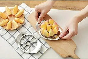 Stainless Steel Apple Cutter Slicer with 8 Blades and Handle-thumb3