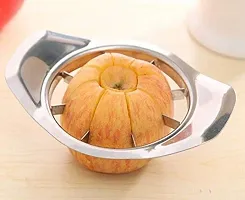 Stainless Steel Apple Cutter Slicer with 8 Blades and Handle-thumb1