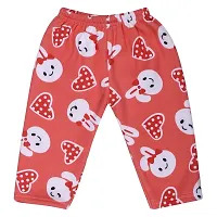 Superminis Unisex Cartoon Print Front Open Hooded Winter Set (0-6 Months, Red)-thumb3