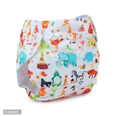 Superminis "CARES" Baby Diaper - Waterproof, Adjustable, Washable and Reusable Pocket Diapers for Newborns and Infants, Pack of 3-thumb4