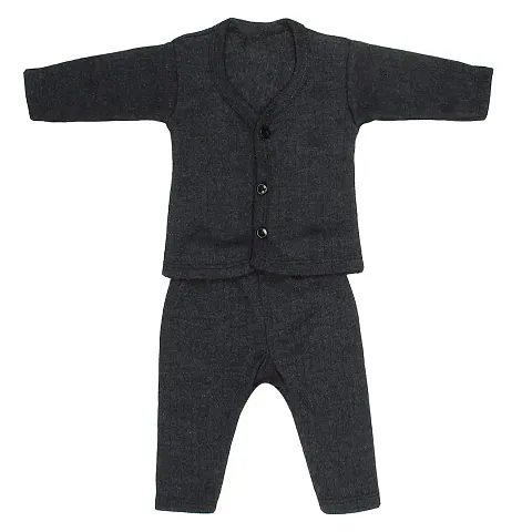 Superminis Baby Boys and Baby Girls Super Warm Milanch Thermal Set for Winters