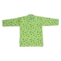 "Superminis Baby Boys Thread Kantha Print Cotton Ethnic Wear Kurta Pyjama (18-24 Months, Parrot Green)"-thumb3