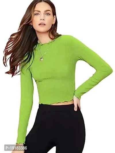 Stylish Fancy Wool Blend Top For Women