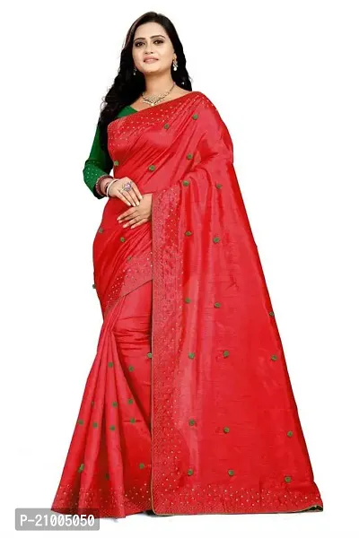 Women StylishArt Silk Saree with Blouse piece