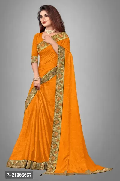 Women StylishCotton Silk Saree with Blouse piece-thumb0