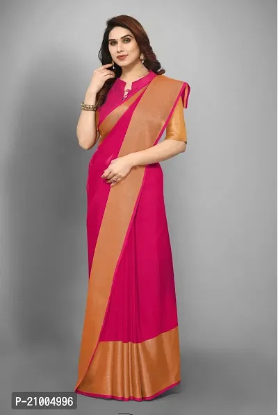 Women StylishChiffon Saree with Blouse piece