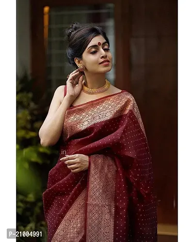 Women StylishArt Silk Saree with Blouse piece