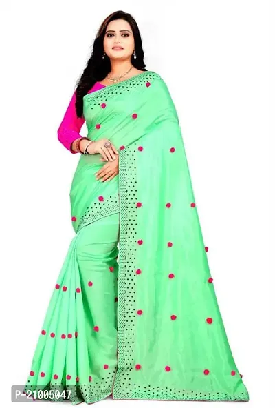 Women StylishArt Silk Saree with Blouse piece-thumb0