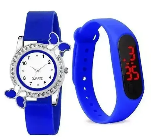 Stylish Rubber Analog Watches For Women