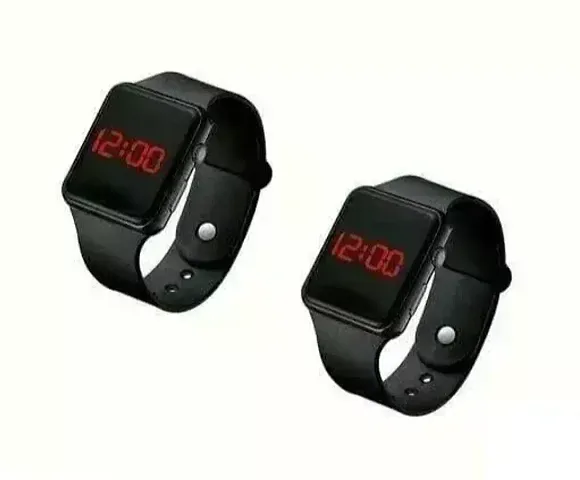 Stylish Rubber Digital Watch For Women