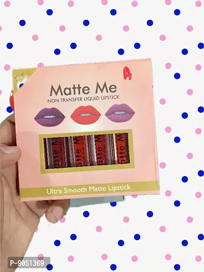 Matte Me Ultra Smooth Matte Lipstick Set of 6-thumb0