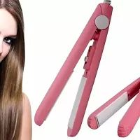 mini color straightener Hair Curler  (Multicolor)-thumb1