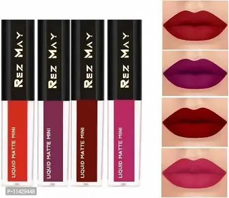 Modern Liquid Lipstick SET OF 4  (multicolor, 3 ml)-thumb4