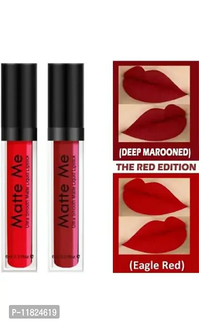 Red Twist Liquid Lipstick: The Ultimate Matte Red and Deep Maroon-thumb0