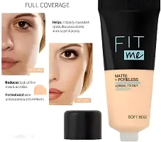 Premium Makeup Products Combo Includes Foundation, Compact, Beauty Blender, Makeup Fixer-thumb3