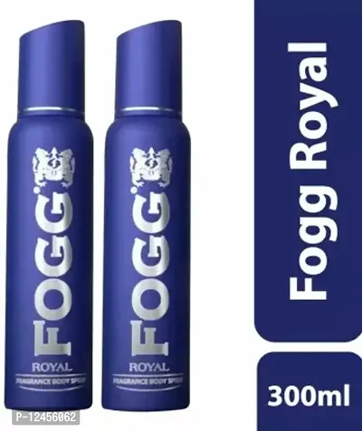 F-O-G-G Royal Fragrant Body Pack of 2 Combo (150ML each) Perfume Body Spray - For Men  (300 ml, Pack of 2)-thumb0