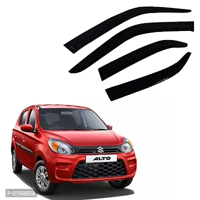 Car Rain Wind Door Visor Non Breakable Deflector for Alto 800 2015-2019 4Pcs-thumb0