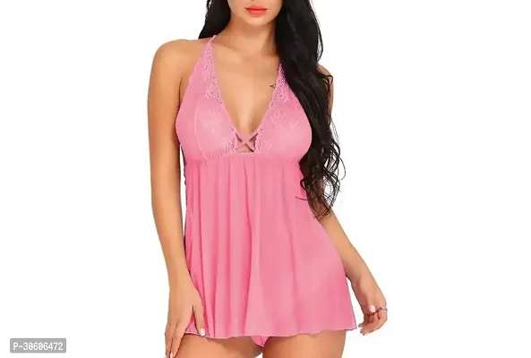 Stylish Polyester Spandex Baby Doll for Women-thumb0