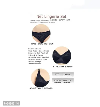 Stylish Fancy bra panty For Women-thumb4