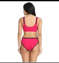 Stylish Multicolored Bra and Panty set for Women with Hair Removal Cream-thumb1