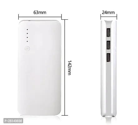 Maximilian 20000mah old in grey power bank 3usb-thumb3