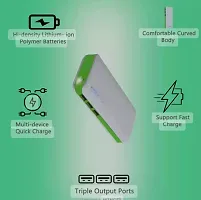 Maximilian 20000mah Intex-greeen power bank 3usb-thumb1