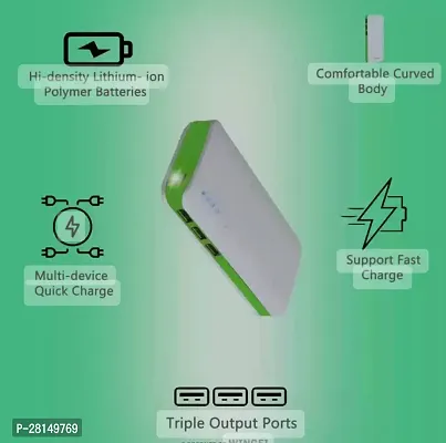 Maximilian 20000mah Intex-greeen power bank 3usb-thumb2