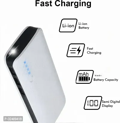 Power Bank 20000MAH 3U 2.0 White and Black