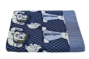 Saagar Tex 200 TC Pure Cotton Double Cloth SOLAPUR CHADDAR AC Comforter Blanket(Spl DC /Double Bed Size/Size: 60'' x 90''/Color:Blue)-thumb1