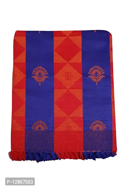 saagar Tex 200 TC Poly Cotton SOLAPUR CHADDAR AC Comforter Blanket (kajal/Size: 60"" x 90""/Double Bed Size/Color:Red)