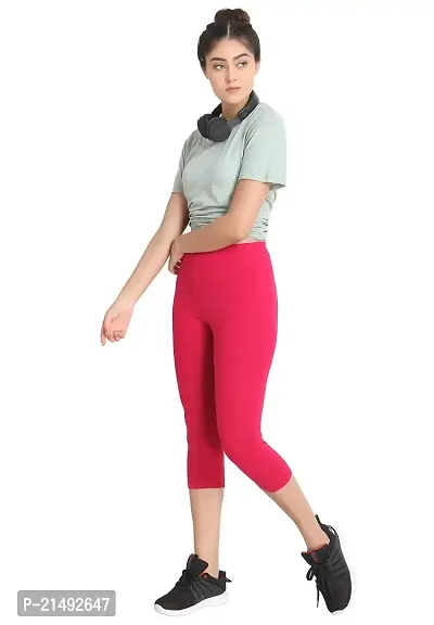 Zunaira Capris for Womens/Girls 3/4 Leggings for Women Capri of Women Combo of 1-thumb5