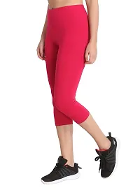 Zunaira Capris for Womens/Girls 3/4 Leggings for Women Capri of Women Combo of 1-thumb2