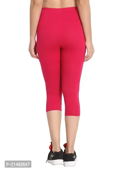 Zunaira Capris for Womens/Girls 3/4 Leggings for Women Capri of Women Combo of 1-thumb2