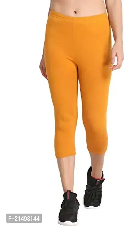 Zunaira Capris for Womens/Girls 3/4 Leggings for Women Capri of Women Combo of 3-thumb2