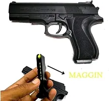 Toy Gun Pistol for Kids with 8 Round Reload and 6 mm Plastic BB Bullets.-thumb1